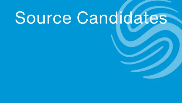 Source Candidates